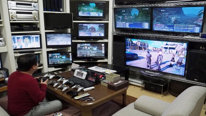 Japon : Il aménage sa maison pour y installer sa gigantesque collection de jeux vidéo