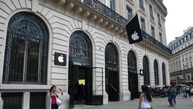 L'Apple Store des Champs-Elysées semble se confirmer : la photo