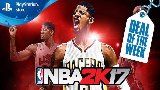 Offre de la semaine : NBA 2K17 en grosse promotion sur le PSN