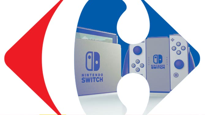 La Nintendo Switch à moins de 295 euros, c'est possible chez Carrefour