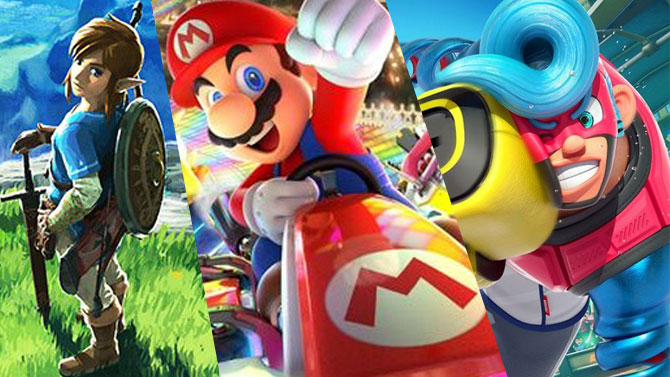 Nintendo Switch : Le poids de certains jeux dématérialisés dévoilé