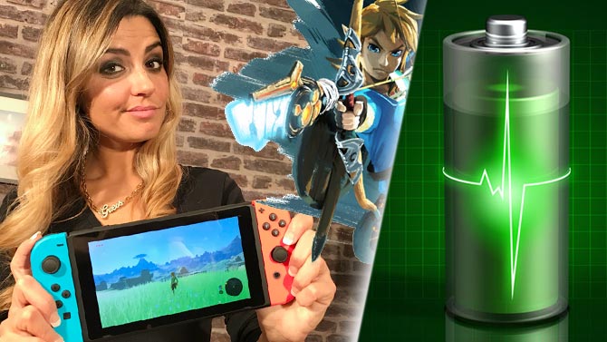 Nintendo Switch : Nos tests de l'autonomie avec Zelda Breath of the Wild