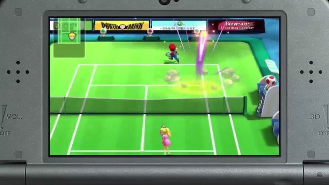 Mario Sports Superstars : Sortez vos raquettes pour une partie de tennis