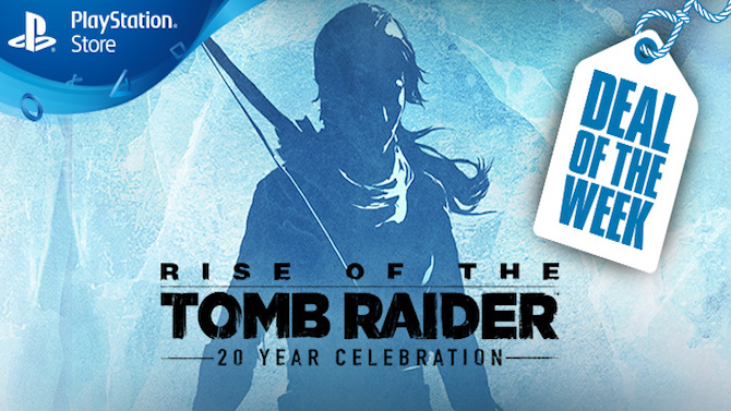 Rise of the Tomb Raider en promotion sur le PlayStation Store