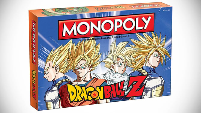 Dragon Ball Z aura elle aussi le droit à son Monopoly, la preuve en images