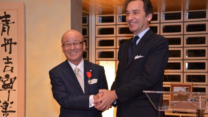 La Légion d'Honneur pour le PDG de Bandai Namco