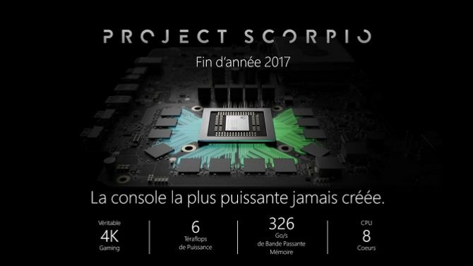 SONDAGE. Que pensez-vous de la Xbox Scorpio ?