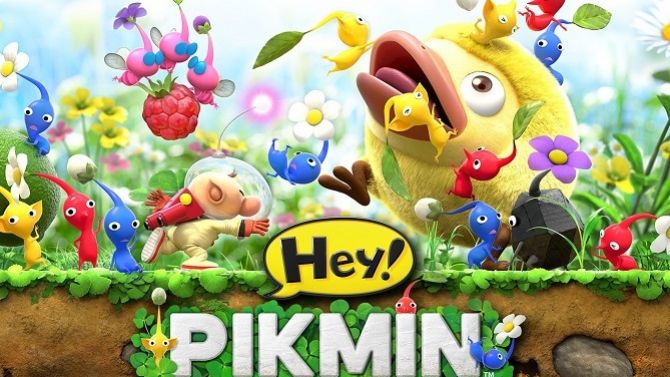 Hey! Pikmin annoncé sur 3DS et c'est un jeu de plate-forme 2D