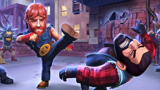 Chuck Norris présente Nonstop Chuck Norris pour iOS et Android en vidéo