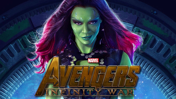 Avengers Infinity War : Zoe Saldana (Gamora) parle du rôle des Gardiens de la Galaxie