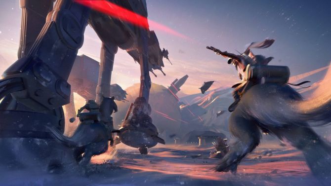 Star Wars Battlefront 2 dévoile ses planètes via une série de superbes artworks