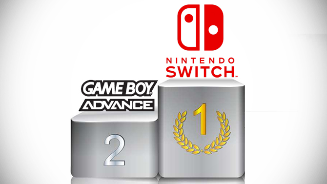 Nintendo Switch : Un record de ventes de la Game Boy Advance battu