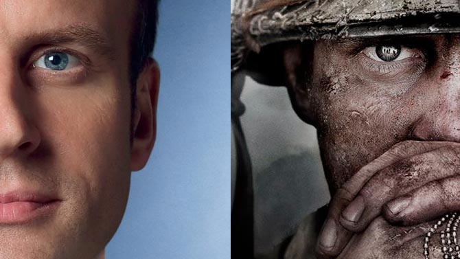 L'image du jour : Emmanuel Macron dans le prochain Call of Duty ?