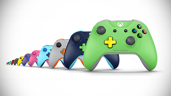 Xbox One : Microsoft rémunère les créateurs de manettes personnalisées