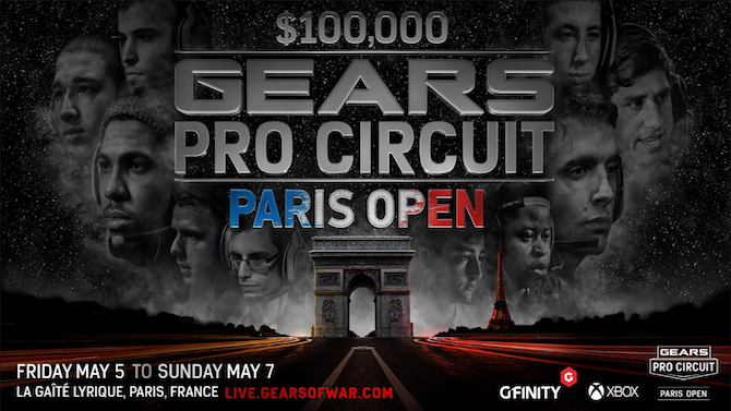 Gears of War : Les meilleurs teams s'affrontent à Paris pour 100.000€, suivez le Live MAINTENANT !