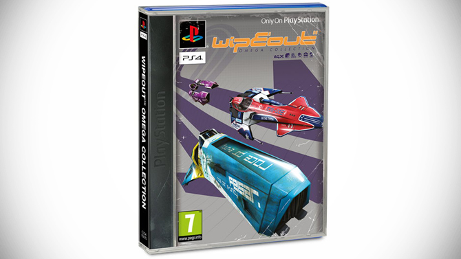 WipEout Omega Collection PS4 : Une édition spéciale à la sauce PSOne, images et infos