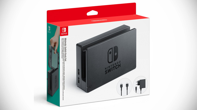 Nintendo Switch : Un pack Dock, adaptateur secteur et câble HDMI bientôt vendu, les infos