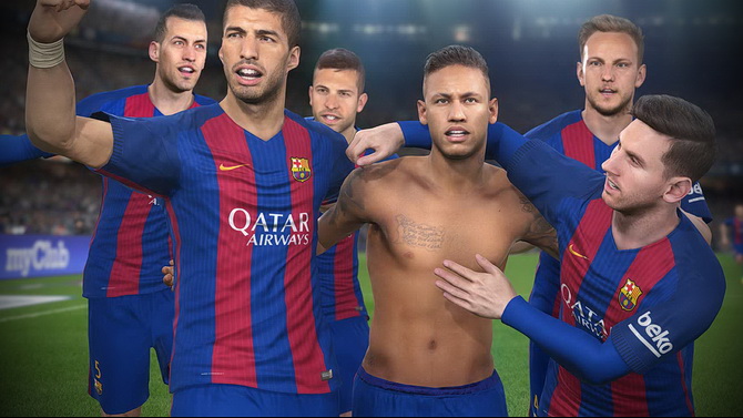 PES 2017 s'annonce sur iOS et Android