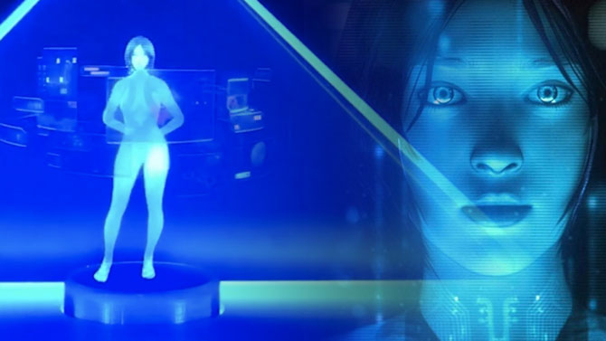 L'hologramme de Cortana existe réellement, la preuve en vidéo