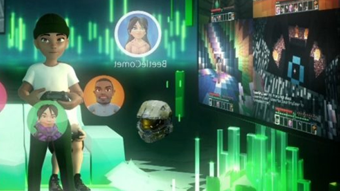 E3 2017 : Des jeux Xbox en réalité virtuelle, une image pour teaser l'interface Xbox Live en VR