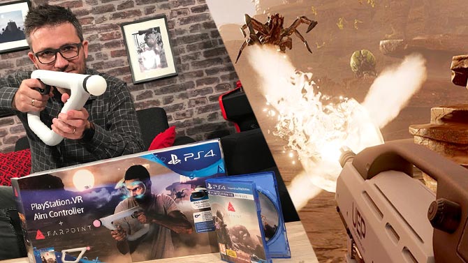 Farpoint : Notre unboxing du "Aim Controller" PS4