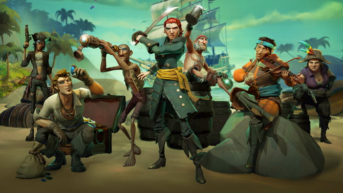 Sea of Thieves : Le jeu est passé en version alpha, la version PC progresse