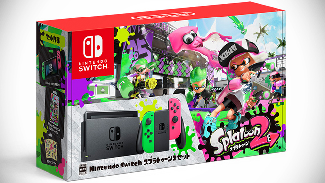 Nintendo Switch : La boîte du pack Splatoon 2 vendue seule, l'info étonnante