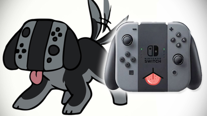 Nintendo Switch : Des accessoires pour transformer la manette en chien