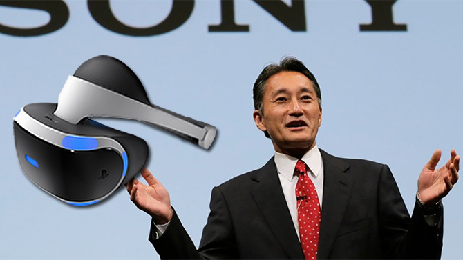 Le PDG de Sony Kaz Hirai évoque la situation du PlayStation VR