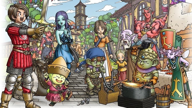 Dragon Quest X arrive sur PS4 et Switch avec de nouvelles images