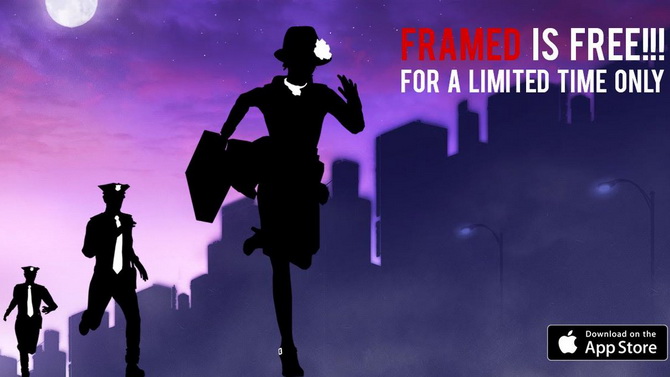 FRAMED gratuit sur l'Appstore avant la sortie de sa suite