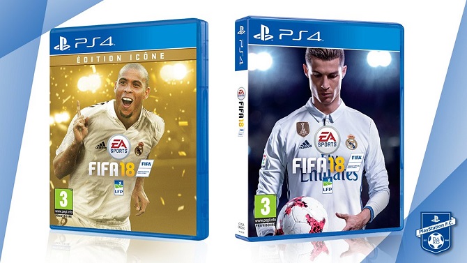 FIFA 18 montre l'autre Ronaldo sur sa jaquette Edition icône