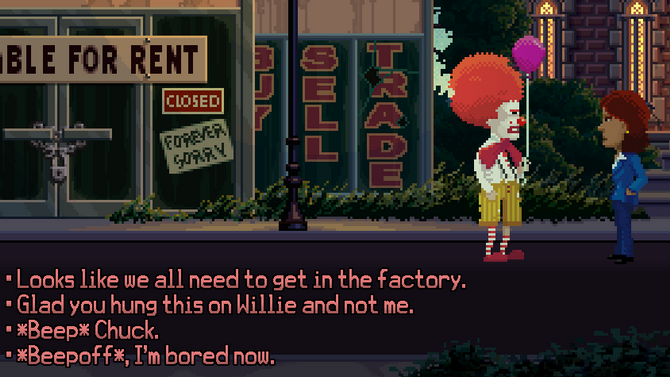 Thimbleweed Park plus bavard que jamais avec sa dernière mise à jour