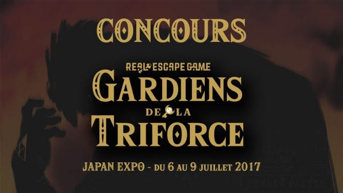 Concours Twitter : Gagnez 2 places pour l'escape game Zelda à Japan Expo