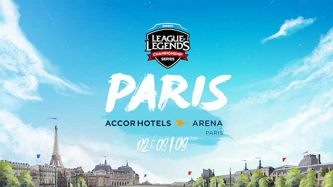 LoL : Les finales LCS se dérouleront à l'AccorHotels Arena de Paris