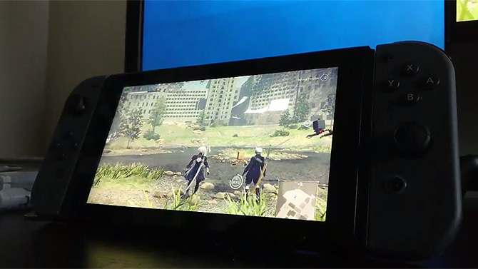 Nintendo Switch : Une application pour jouer aux jeux PC, la preuve en vidéo