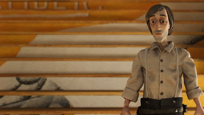 Harold Halibut : Un jeu d'aventure fait à la main sur Kickstarter