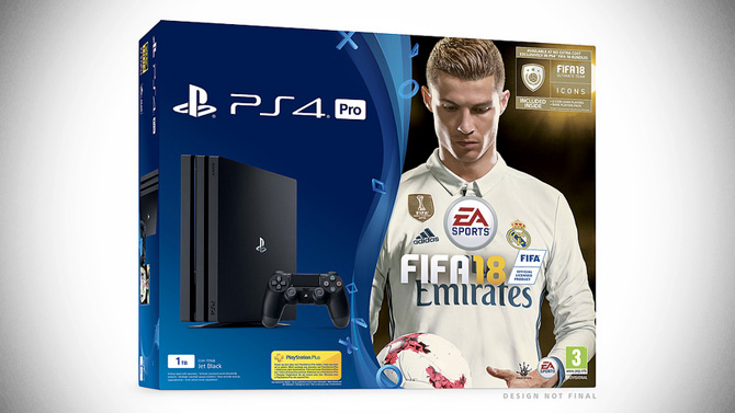 FIFA 18 : 7 packs PS4, dont un pack PS4 Pro avec Early Access, annoncés