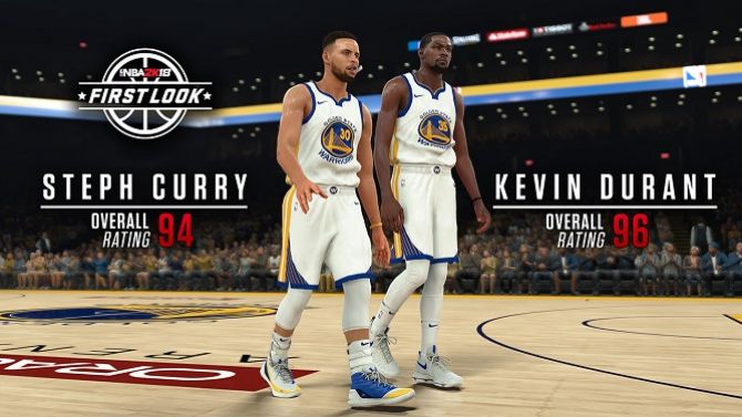 NBA 2K18 : De nouvelles images de Dwight Howard, Steph Curry et Kevin Durant