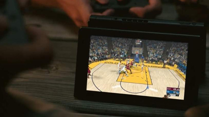 Nintendo Switch : NBA 2K18 uniquement en dématérialisé au lancement
