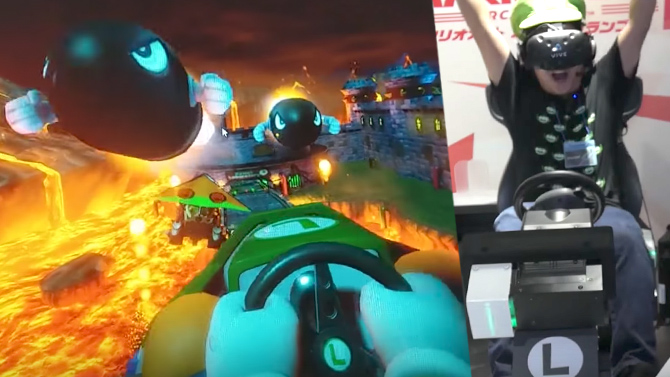 L'image du jour : Mario Kart VR, Nintendo frappe très fort en réalité virtuelle