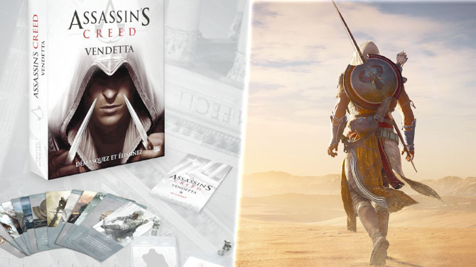 Un jeu de plateau Assassin's Creed "Vendetta" débarque en France... avant Origins !
