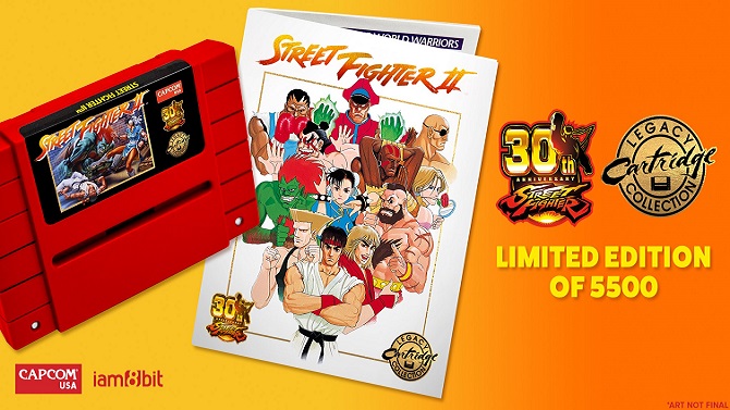Street Fighter II : Une cartouche Super NES collector pour les 30 ans de la série