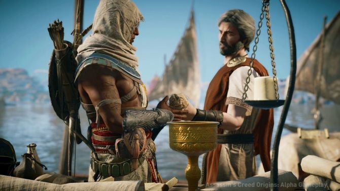 Assassin's Creed Origins : "Les PNJ ont une vraie vie dans le monde"