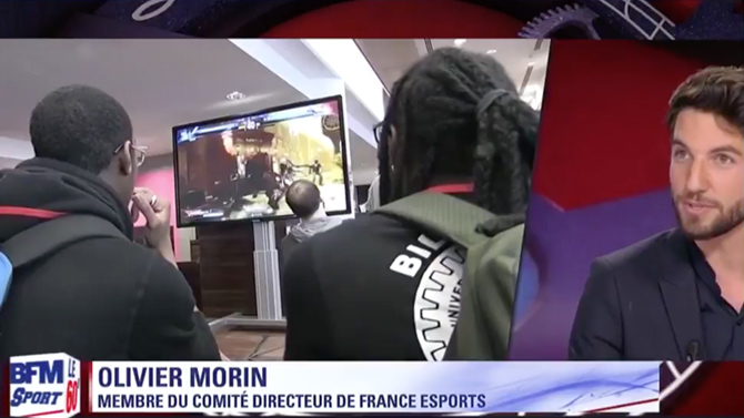 L'image du jour : L'eSport est-il vraiment du sport ? Olivier Morin s'exprime sur BFM, débattons
