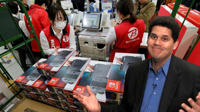 La Switch introuvable à Noël ? Reggie Fils-Aimé s'explique