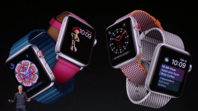 Apple dévoile l'Apple Watch Series 3, prix, date de sortie, toutes les infos