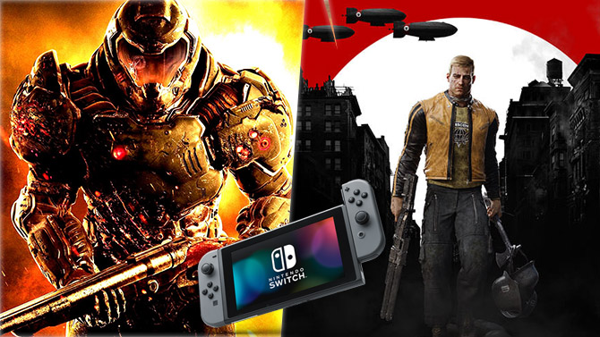 Doom et Wolfenstein 2 annoncés sur Nintendo Switch