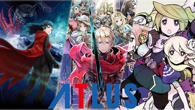 Atlus dégaine un joli trio de J-RPG sur 3DS