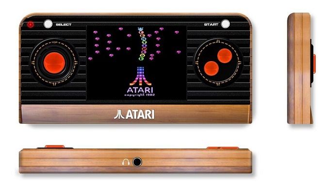 Atari 2600 : Une console rétro avec écran et une manette, tous deux avec 50 jeux préinstallés